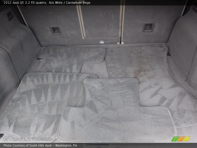 Ibis White / Cardamom Beige 2012 Audi Q5 3.2 FSI quattro