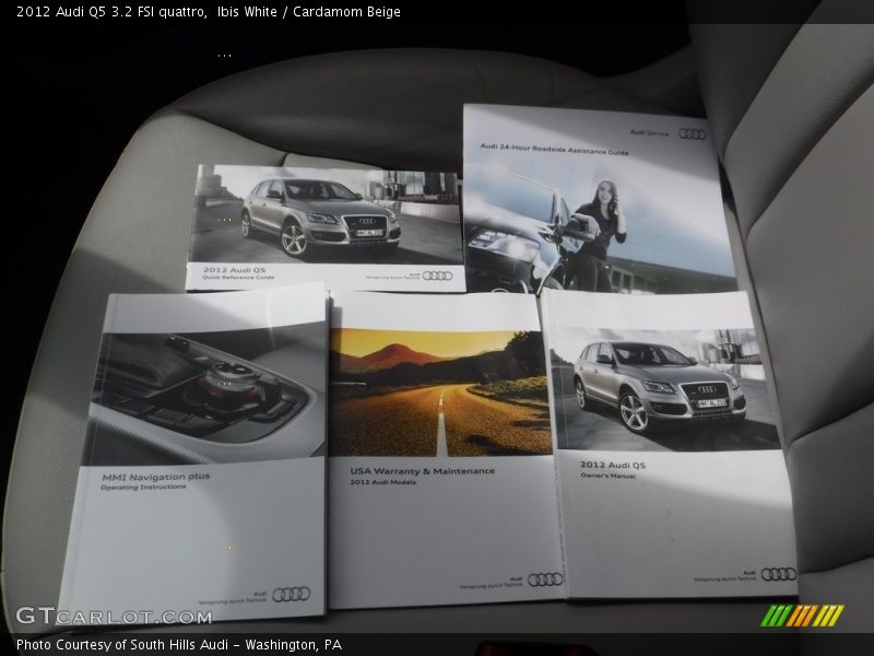 Ibis White / Cardamom Beige 2012 Audi Q5 3.2 FSI quattro