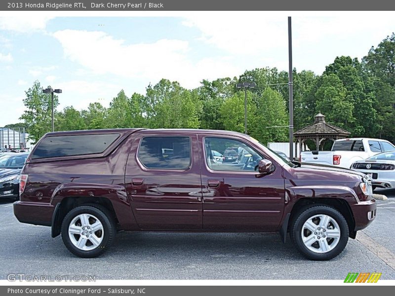Dark Cherry Pearl / Black 2013 Honda Ridgeline RTL
