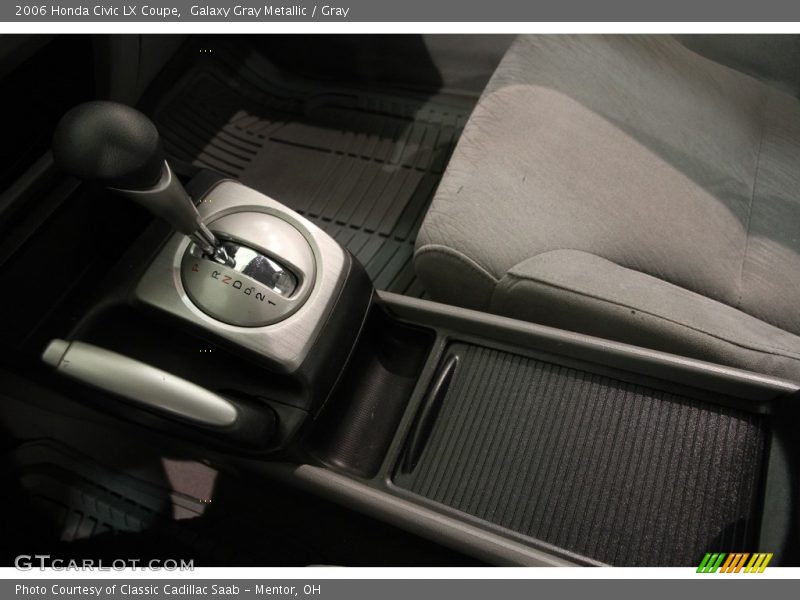 Galaxy Gray Metallic / Gray 2006 Honda Civic LX Coupe