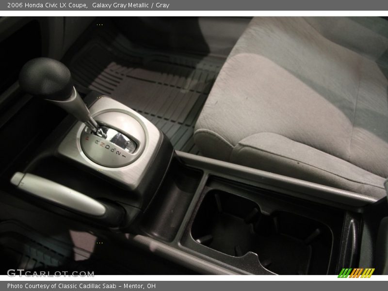 Galaxy Gray Metallic / Gray 2006 Honda Civic LX Coupe