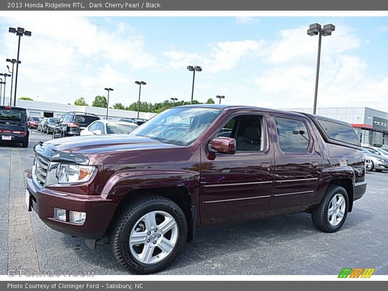 Dark Cherry Pearl / Black 2013 Honda Ridgeline RTL