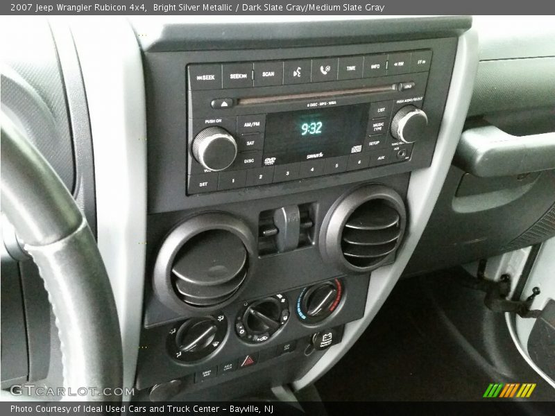 Bright Silver Metallic / Dark Slate Gray/Medium Slate Gray 2007 Jeep Wrangler Rubicon 4x4