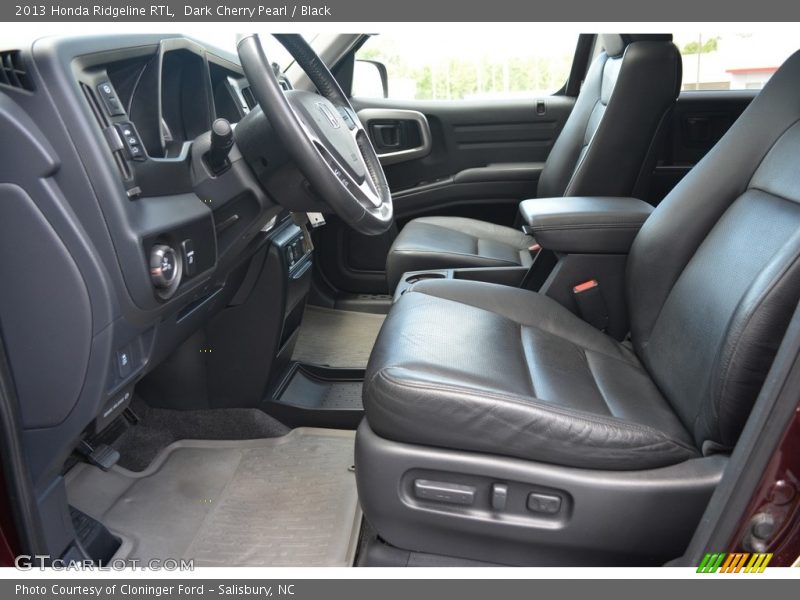 Dark Cherry Pearl / Black 2013 Honda Ridgeline RTL