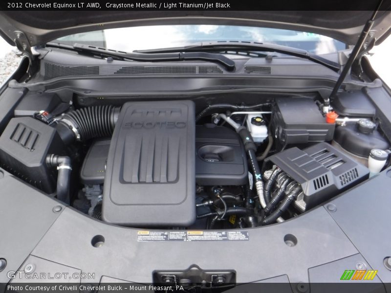 Graystone Metallic / Light Titanium/Jet Black 2012 Chevrolet Equinox LT AWD