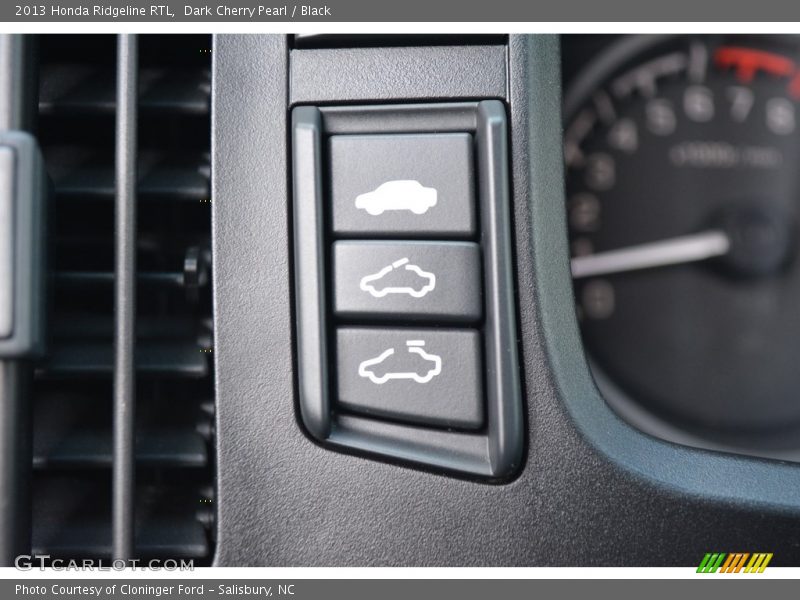 Dark Cherry Pearl / Black 2013 Honda Ridgeline RTL