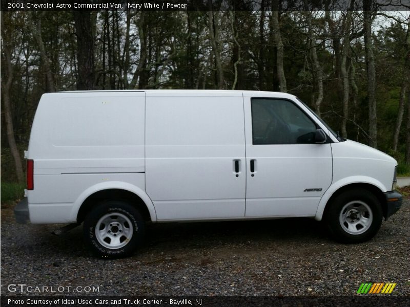Ivory White / Pewter 2001 Chevrolet Astro Commercial Van