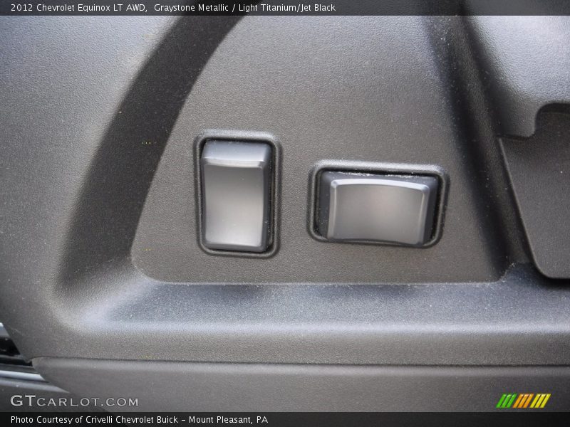 Graystone Metallic / Light Titanium/Jet Black 2012 Chevrolet Equinox LT AWD