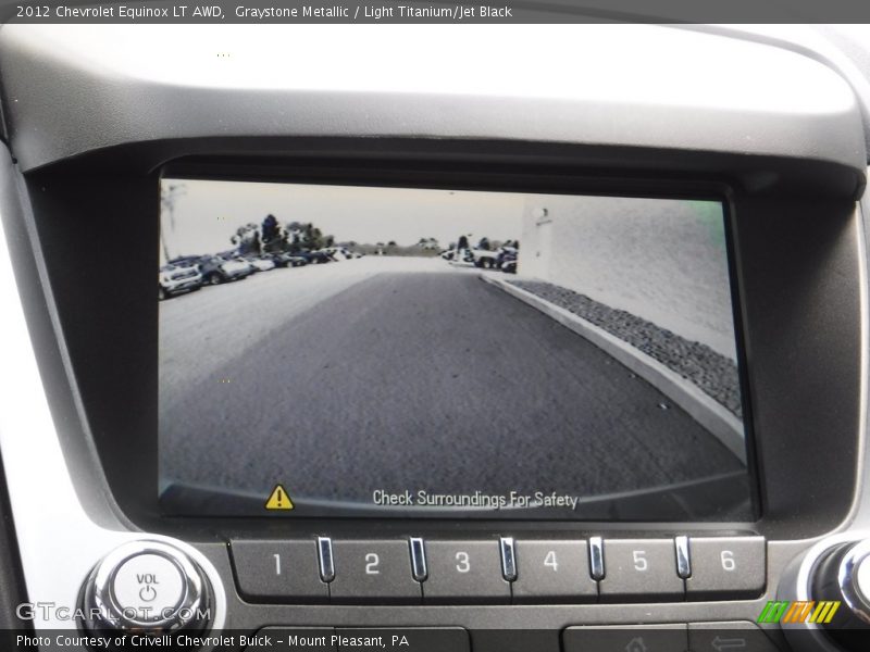 Graystone Metallic / Light Titanium/Jet Black 2012 Chevrolet Equinox LT AWD