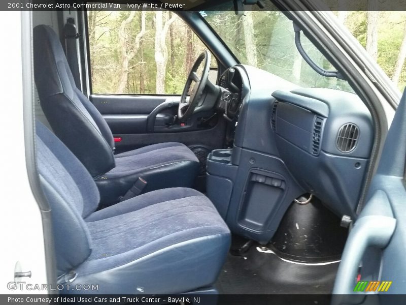 Ivory White / Pewter 2001 Chevrolet Astro Commercial Van