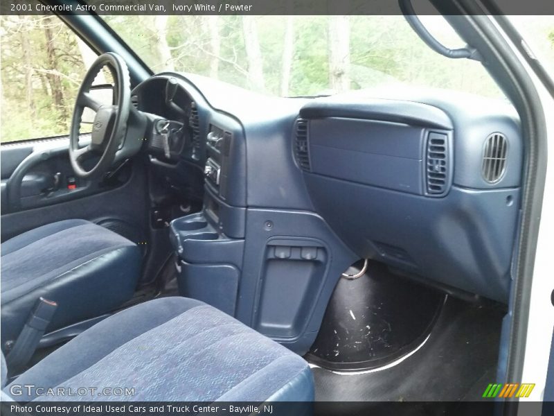 Ivory White / Pewter 2001 Chevrolet Astro Commercial Van