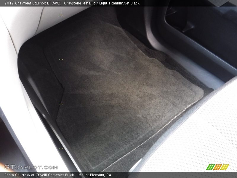Graystone Metallic / Light Titanium/Jet Black 2012 Chevrolet Equinox LT AWD