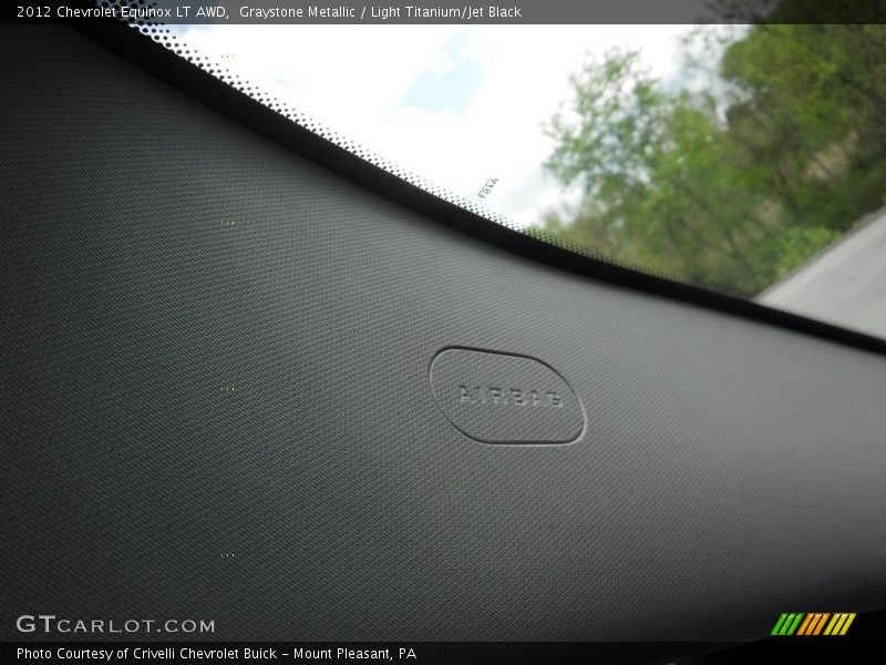 Graystone Metallic / Light Titanium/Jet Black 2012 Chevrolet Equinox LT AWD