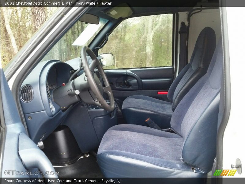 Ivory White / Pewter 2001 Chevrolet Astro Commercial Van