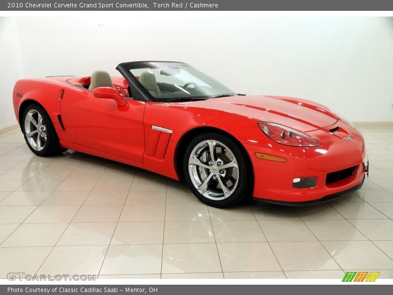 Torch Red / Cashmere 2010 Chevrolet Corvette Grand Sport Convertible