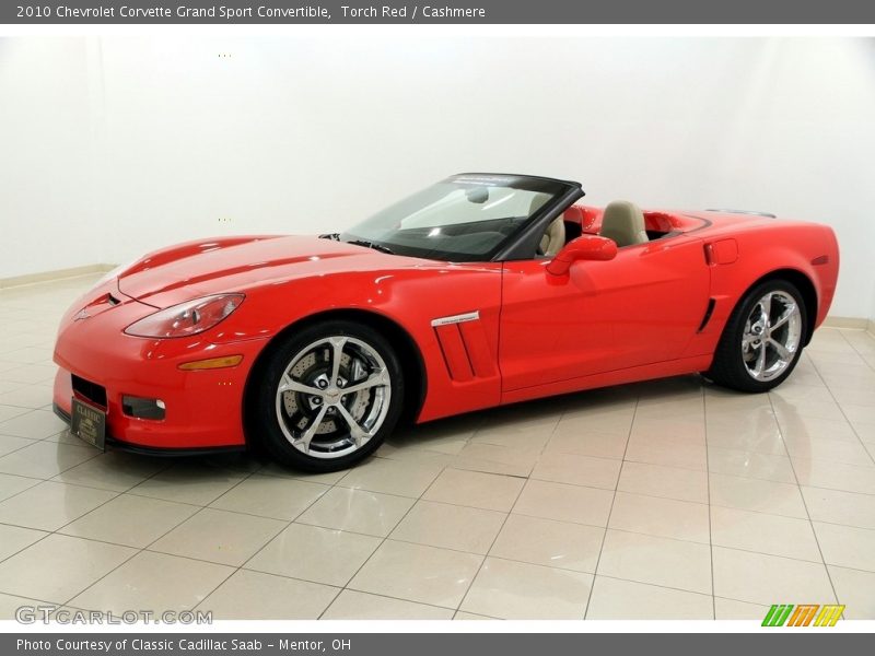Torch Red / Cashmere 2010 Chevrolet Corvette Grand Sport Convertible