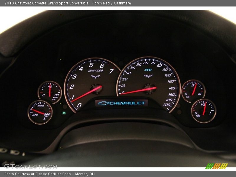 Torch Red / Cashmere 2010 Chevrolet Corvette Grand Sport Convertible