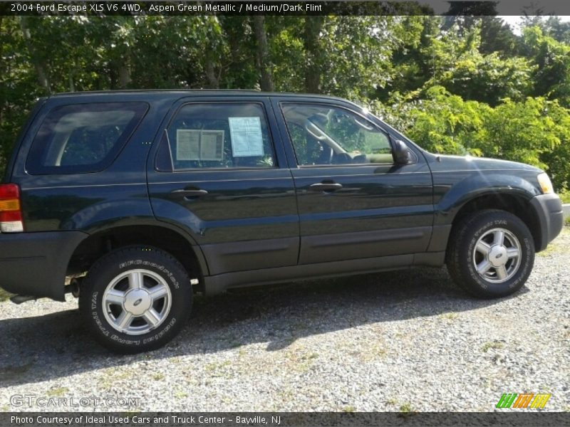 Aspen Green Metallic / Medium/Dark Flint 2004 Ford Escape XLS V6 4WD