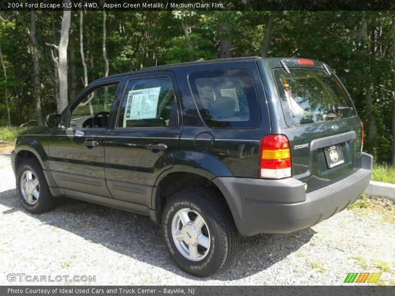 Aspen Green Metallic / Medium/Dark Flint 2004 Ford Escape XLS V6 4WD