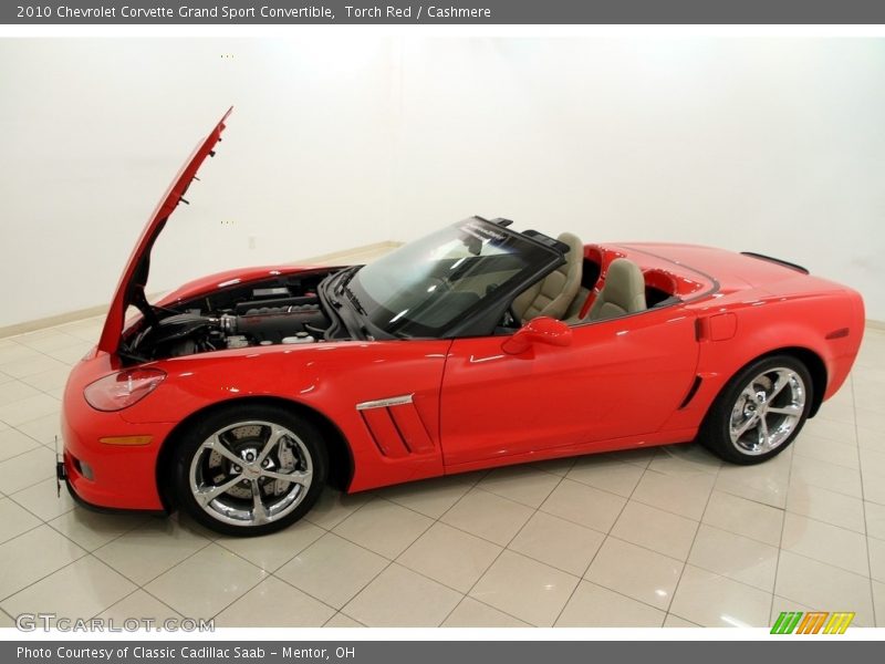 Torch Red / Cashmere 2010 Chevrolet Corvette Grand Sport Convertible