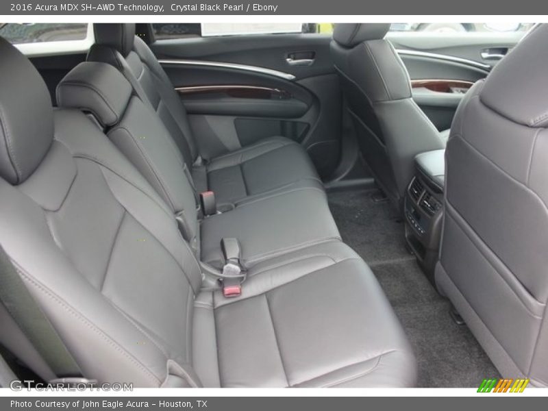Crystal Black Pearl / Ebony 2016 Acura MDX SH-AWD Technology