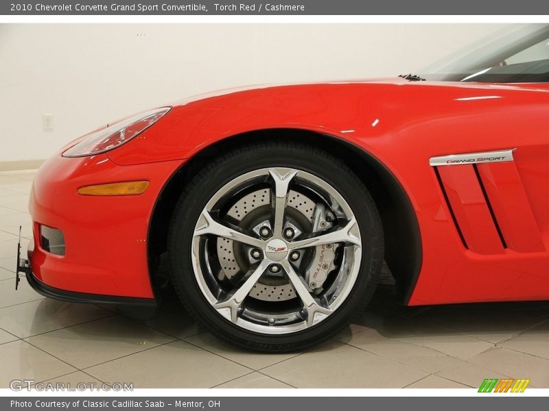Torch Red / Cashmere 2010 Chevrolet Corvette Grand Sport Convertible