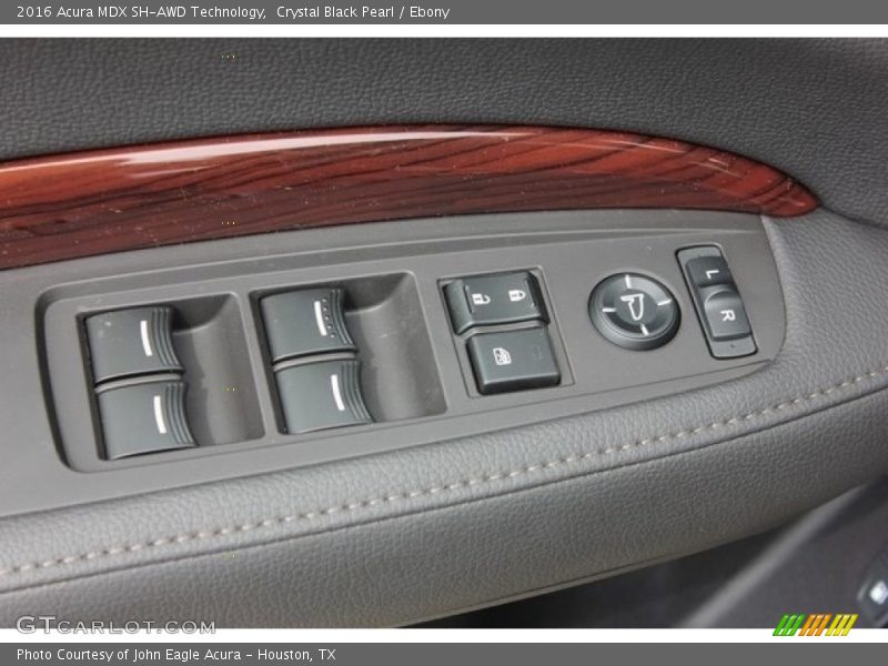 Crystal Black Pearl / Ebony 2016 Acura MDX SH-AWD Technology