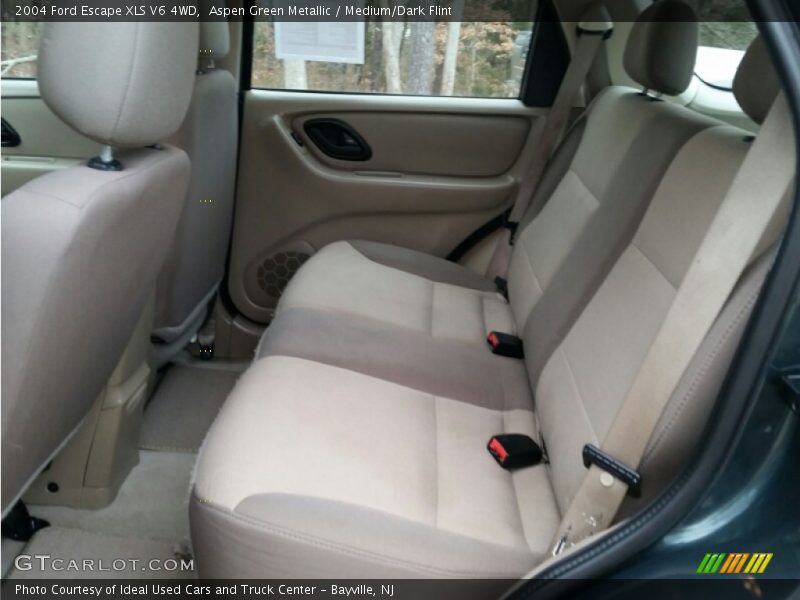 Aspen Green Metallic / Medium/Dark Flint 2004 Ford Escape XLS V6 4WD