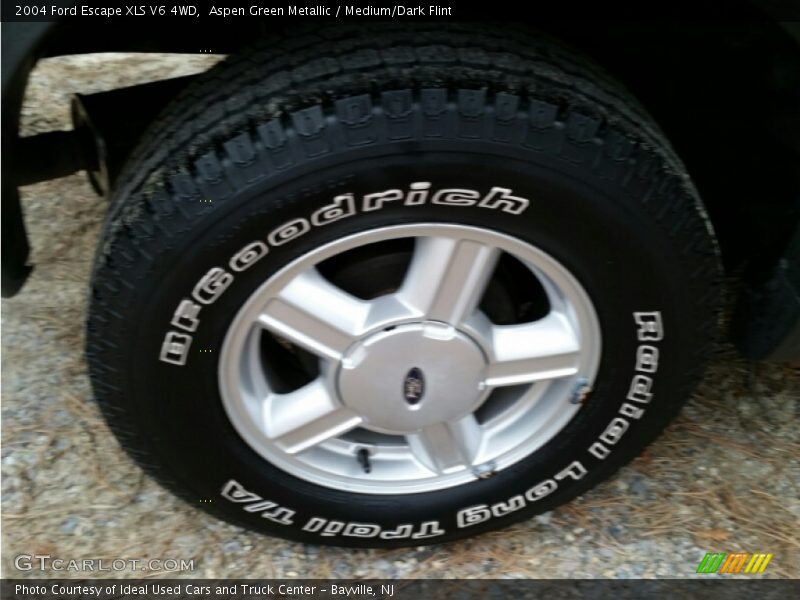 Aspen Green Metallic / Medium/Dark Flint 2004 Ford Escape XLS V6 4WD