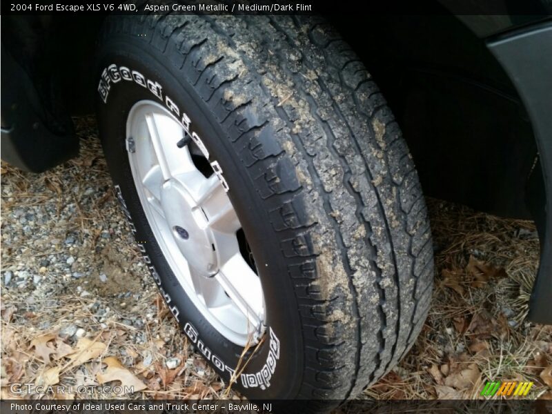 Aspen Green Metallic / Medium/Dark Flint 2004 Ford Escape XLS V6 4WD