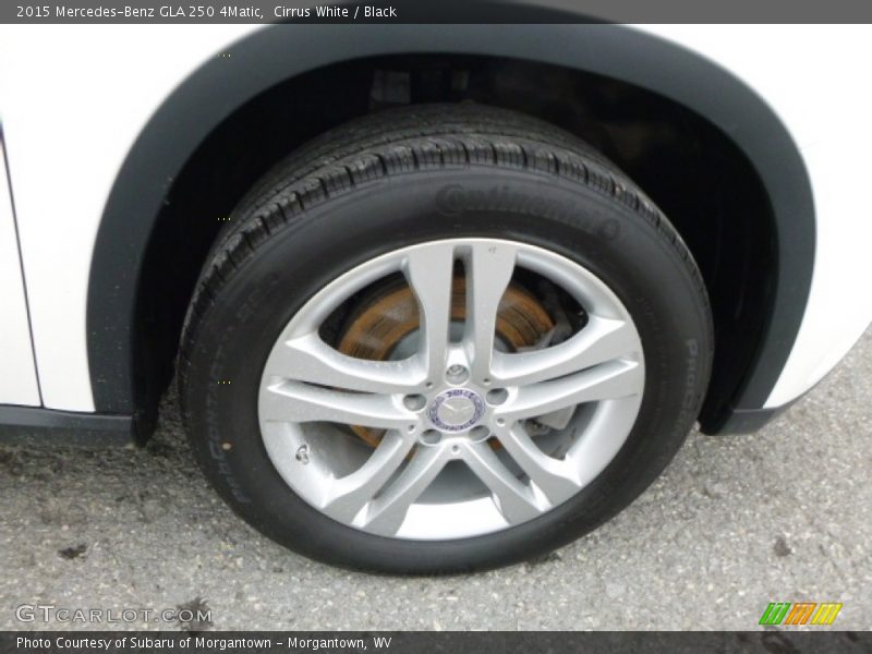 Cirrus White / Black 2015 Mercedes-Benz GLA 250 4Matic