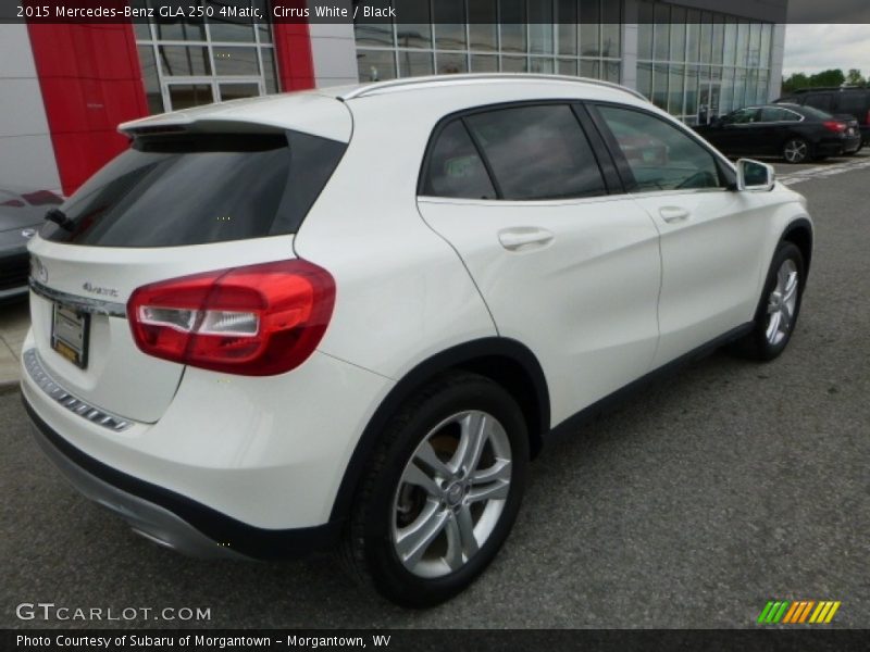 Cirrus White / Black 2015 Mercedes-Benz GLA 250 4Matic