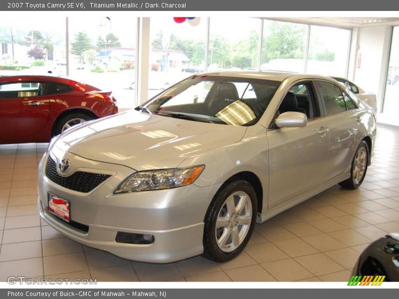 Titanium Metallic / Dark Charcoal 2007 Toyota Camry SE V6