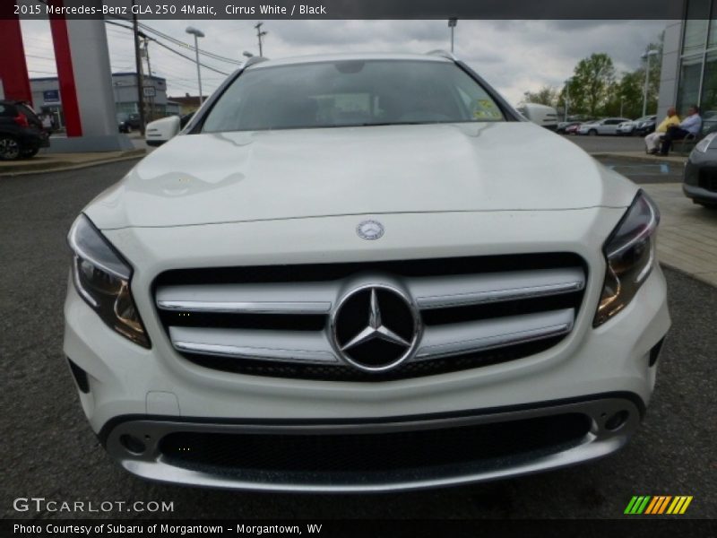 Cirrus White / Black 2015 Mercedes-Benz GLA 250 4Matic