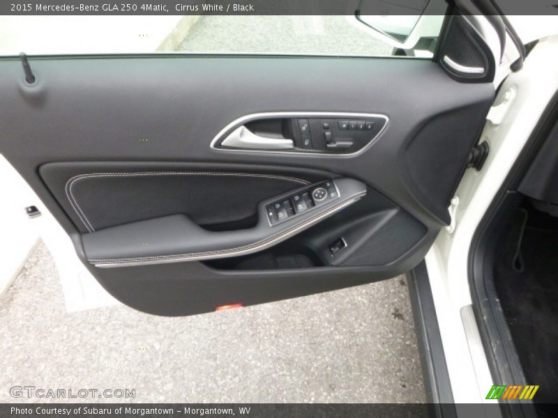 Cirrus White / Black 2015 Mercedes-Benz GLA 250 4Matic