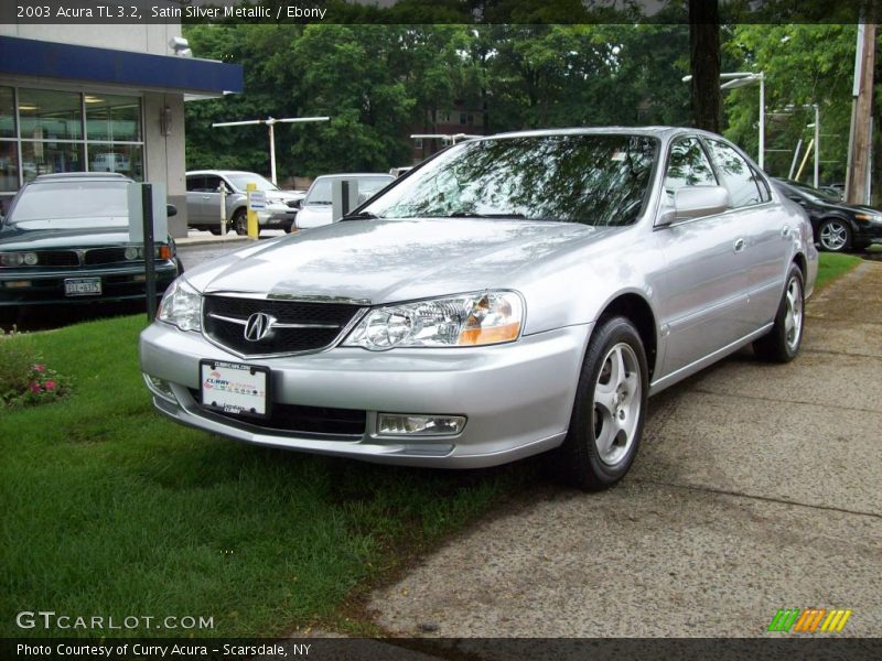 Satin Silver Metallic / Ebony 2003 Acura TL 3.2