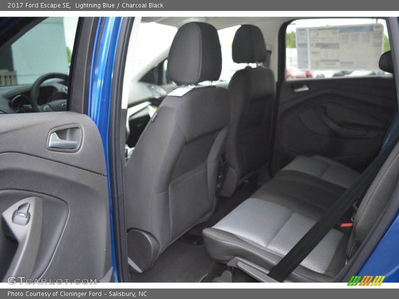 Rear Seat of 2017 Escape SE