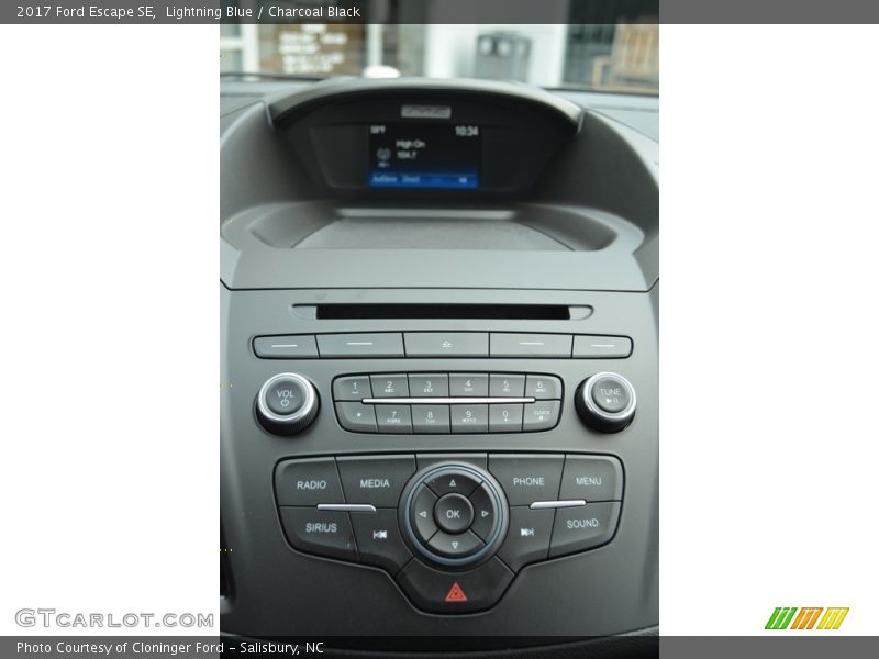 Controls of 2017 Escape SE