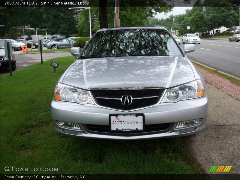 Satin Silver Metallic / Ebony 2003 Acura TL 3.2