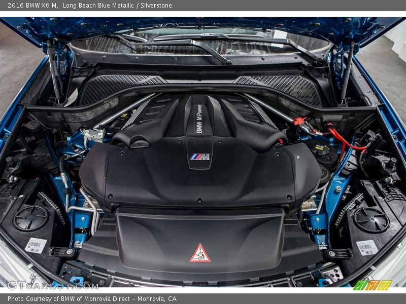  2016 X6 M  Engine - 4.4 Liter M TwinPower Turbocharged DI DOHC 32-Valve VVT V8