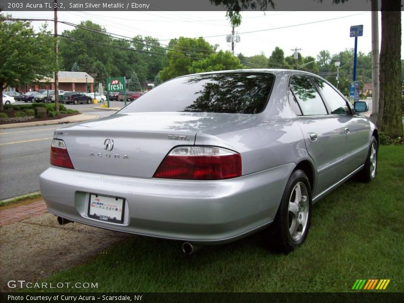 Satin Silver Metallic / Ebony 2003 Acura TL 3.2