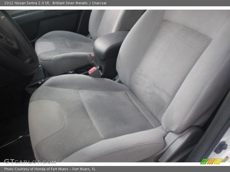 Brilliant Silver Metallic / Charcoal 2012 Nissan Sentra 2.0 SR