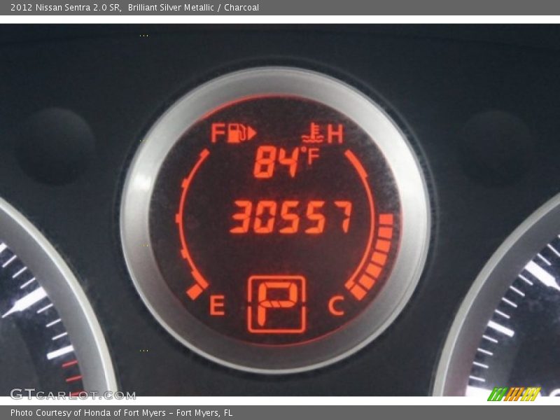 Brilliant Silver Metallic / Charcoal 2012 Nissan Sentra 2.0 SR