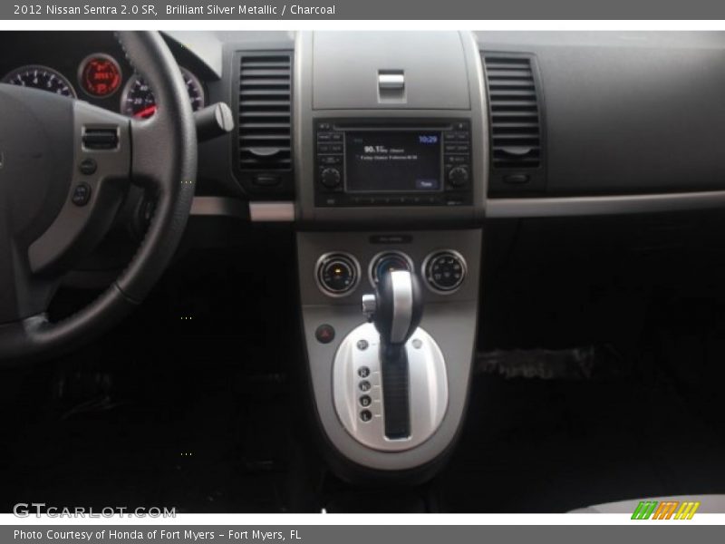 Brilliant Silver Metallic / Charcoal 2012 Nissan Sentra 2.0 SR