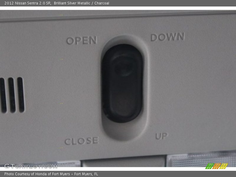 Brilliant Silver Metallic / Charcoal 2012 Nissan Sentra 2.0 SR