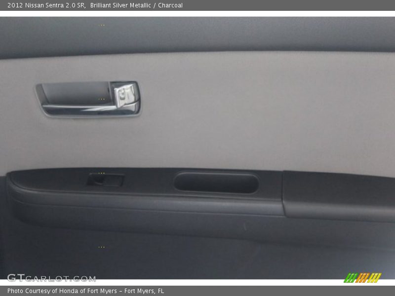 Brilliant Silver Metallic / Charcoal 2012 Nissan Sentra 2.0 SR
