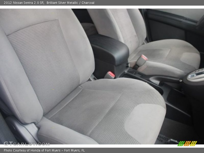 Brilliant Silver Metallic / Charcoal 2012 Nissan Sentra 2.0 SR