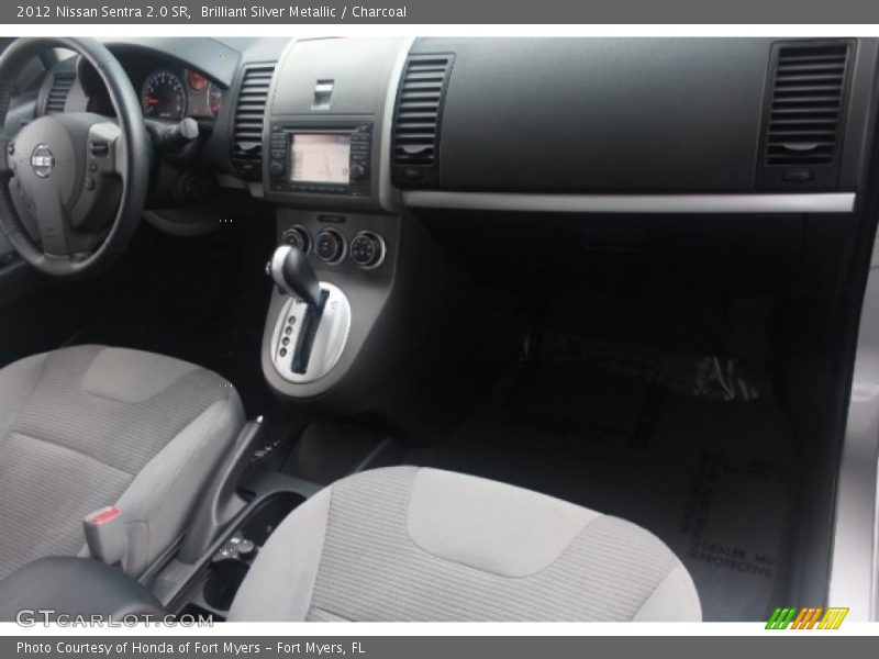 Brilliant Silver Metallic / Charcoal 2012 Nissan Sentra 2.0 SR