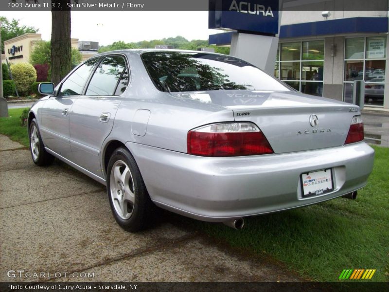 Satin Silver Metallic / Ebony 2003 Acura TL 3.2