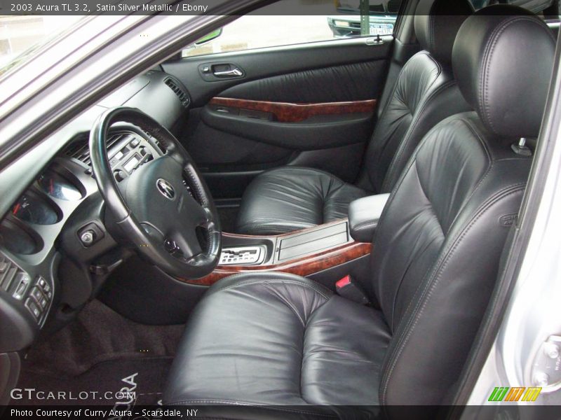 Satin Silver Metallic / Ebony 2003 Acura TL 3.2